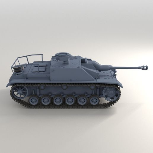 🪖 RC Tank – StuG III Ausf. G・ 3D File for 3D printing・Cults