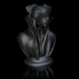 ShopA.jpg Jack Russell with collar cape on pedestal
