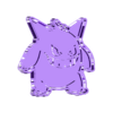 gengar-cookiecad.stl Gengar cookie cutter from Pokemon