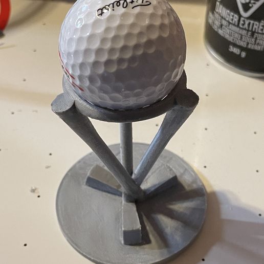 Golf Ball Award Display