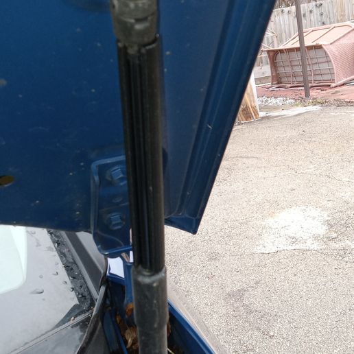 Hyundai Sonata hood support