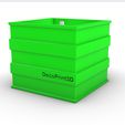 2.jpg STL file square pot mold・3D printer design to download