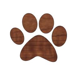 Paw Print v1.jpg Free STL file Pumpkin Paw Print/Halloween Decorations/Kids Halloween Craft/Animal Paw Design/Animal Love・3D printing idea to download