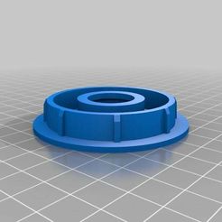 Yhub_makerbot_scaled_v3-608.jpg Free STL file Spool Hub 52 mm - Moyeu de bobine 52 mm・3D printing design to download