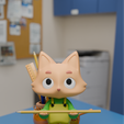 Image_Render.png ペンシャル・フォックス・ホルダー