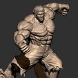 12.JPG Hulk Angry - Super Hero - Marvel 3D print model