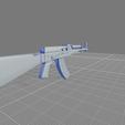 0tt.png Modelo de fusil AK-47 imprimible en 3D (sólo para decoración y exposición)