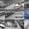 collage.jpg Old Chicago collection of Cars, Trains and Aircraft