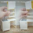 LAUNDRY-AREA-FLOOR-WALL-CABINETS-2.jpg MINIATURE IKEA-Inspired Laundry Room Floor and Wall Shelf Cabinets | Laundry Room Miniature Furniture Collection