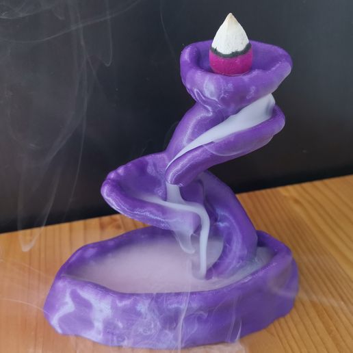 5.jpg STL-Datei Smoke Fountain Incense Burner kostenlos herunterladen • 3D-druckbares Modell, The_Austrian_Maker