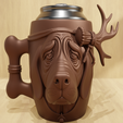 mug-dog1.png Кружка Grumpy Faces Mug Bundle - забавные чашки с сердитыми персонажами STL