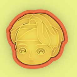7.jpg Файл STL V BTS резак для печенья - V BTS резак для печенья・Дизайн для загрузки и 3D-печати