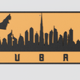 369cd16f-49db-4de7-834f-d7c2a743558e.png Placa de pared Skyline - Dubai