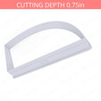 1-3_Of_Pie~5in-cookiecutter-only2.png Slice (1∕3) of Pie Cookie Cutter 5in / 12.7cm