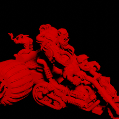 pikerender.png STL-Datei Orc Ladz Zogsniffa Pentacycle kostenlos・3D-druckbares Objekt zum herunterladen
