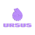 ursus logo_stl.stl ursus logo