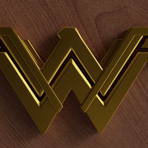 👩 Wonder Woman logo・ 3D File for ・Cults