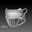 BPR_Composite4a.jpg SHOC Zero G+ Visor VIPER clips Facemask XII for Riddell SPEEDFLEX Helmet 3d print Model