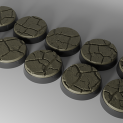 ovw.png 10x 25mm base with cracked ground (version 3)