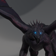 z0026.png Beast dragon  - rigged/posable stl file included