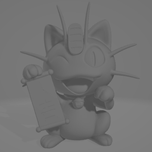 Lucky Meowth - Pokemon 3D model
