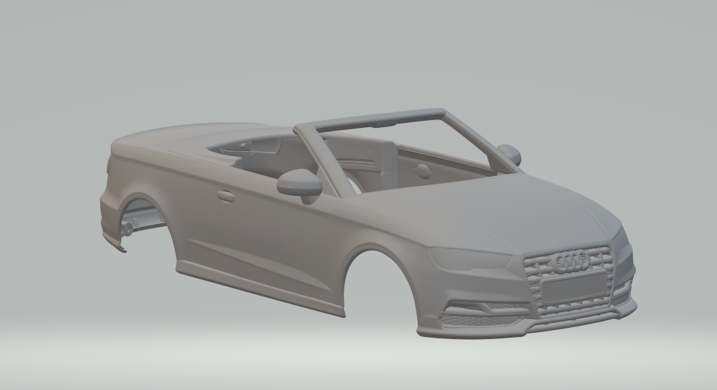 Descargar archivo STL audi s3 cabriolet • Diseño para imprimir en 3D ...