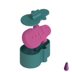 1.png STL-Datei SCHNEEMANN FESTE SEIFE BAD BOMBE FORM PRESSE・3D-druckbares Design zum Herunterladen