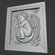 1.jpg sleeping angel baby 3D model