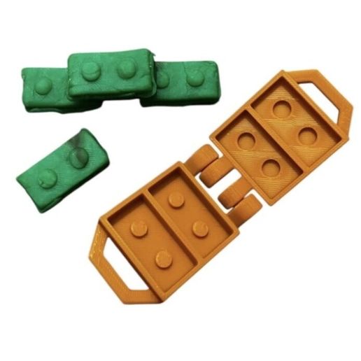 STL file PRINT IN PLACE MOULD / BRICK MAKER 🧱 ・3D print model to ...