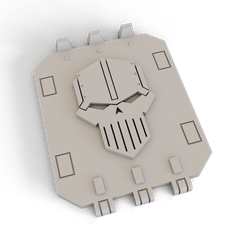 Land-Raider-or-Spartan-Door-Iron-Hands.png Fichier STL Porte Land Raider ou Spartan (Iron Warriors)・Plan pour impression 3D à télécharger