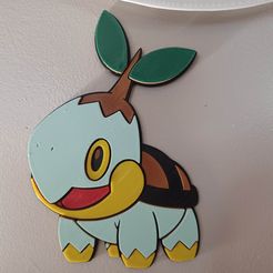 turtwig.jpg Turtwig - Pokemon Colorized Wall Art
