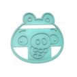 Angry-Birds-Pig-Cookie-Cutter.jpg ANGRY BIRDS COOKIE CUTTER, PIG COOKIE CUTTER, PIG, ANGRY BIRDS COOKIE CUTTER, COOKIE CUTTER,PIG