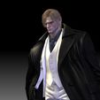 leon-kennedy-resident-evil-stl-9.jpg Leon S. Kennedy 300mm Pre-Split STL - Residual Evil Requiem Character Statue - Leon Kennedy 3D Print Model