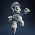 Preview6.jpg Mario Bros Attack - 3D Print Model