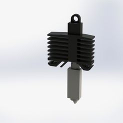 Hotend-2.jpg Fichier STL Porte-clés Hotend de Bambu Lab・Objet imprimable en 3D à télécharger
