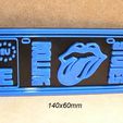 rolling-stones-concierto-entradas-musica-rock.jpg Rolling Stones Mini License Plate, Logo, Poster, Sign, Signboard, Sign, music group