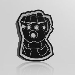 Avengerhand.jpg Free 3D file Thanos glove lamp・Object to download and to 3D print