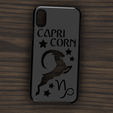 Case iphone X y XS Capricorn3.png Case Iphone X/XS Capricorn sign