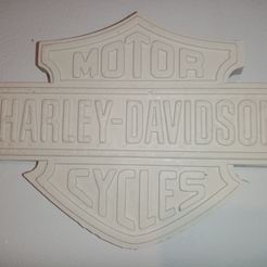 IMG_20231118_204517.jpg Harley Davidson wall decoration gypsum or concrete molding form