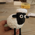 mouton.png Mouton Stylisé / Stylized Sheep