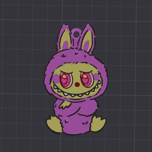 Labubu7_fotob.jpg KEYCHAIN KEYCHAIN LABUBU MONSTER AMOR