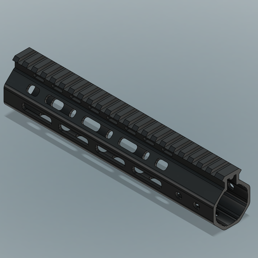 Airsoft AR15 M-LOK Handguard (9 inch, 228,5 mm)