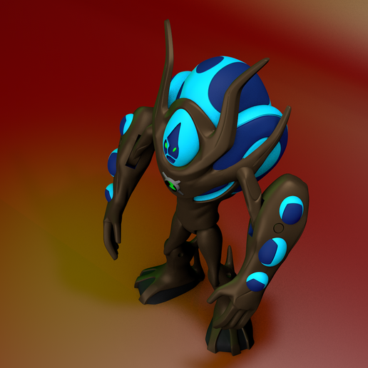 Archivo 3D Ultimate Swampfire - Ben 10 Ultimate Alien 3d Model STL ...