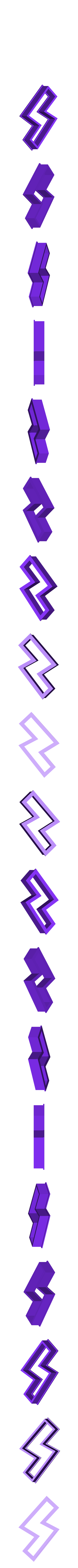 hp cicatriz.stl Ensemble d'emporte-pièce Harry Potter à l'emporte-pièce