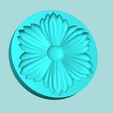 8-4.jpg Margarita Flower 08 - Mold Silicon Maker - Template