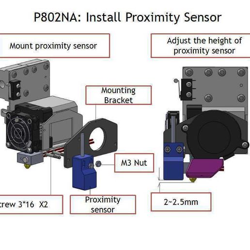 P802N_Autolevel_Mounting_Bracket - 3D model önizlemesi