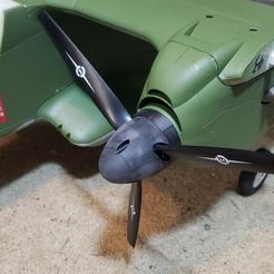 3af6792a-daab-45f3-b41b-286d9fdf64d7.jpg Free 3D file Flightline OV-10 Bronco Spinner for motor upgrade・3D print object to download