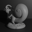 Goodra-Hisui5.png Hisuian Goodra pokemon 3D print model