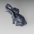10.png Low poly elephant