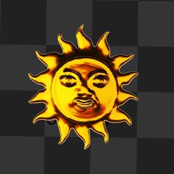 sunnew.jpg Archivo STL símbolo del sol・Modelo para descargar y imprimir en 3D